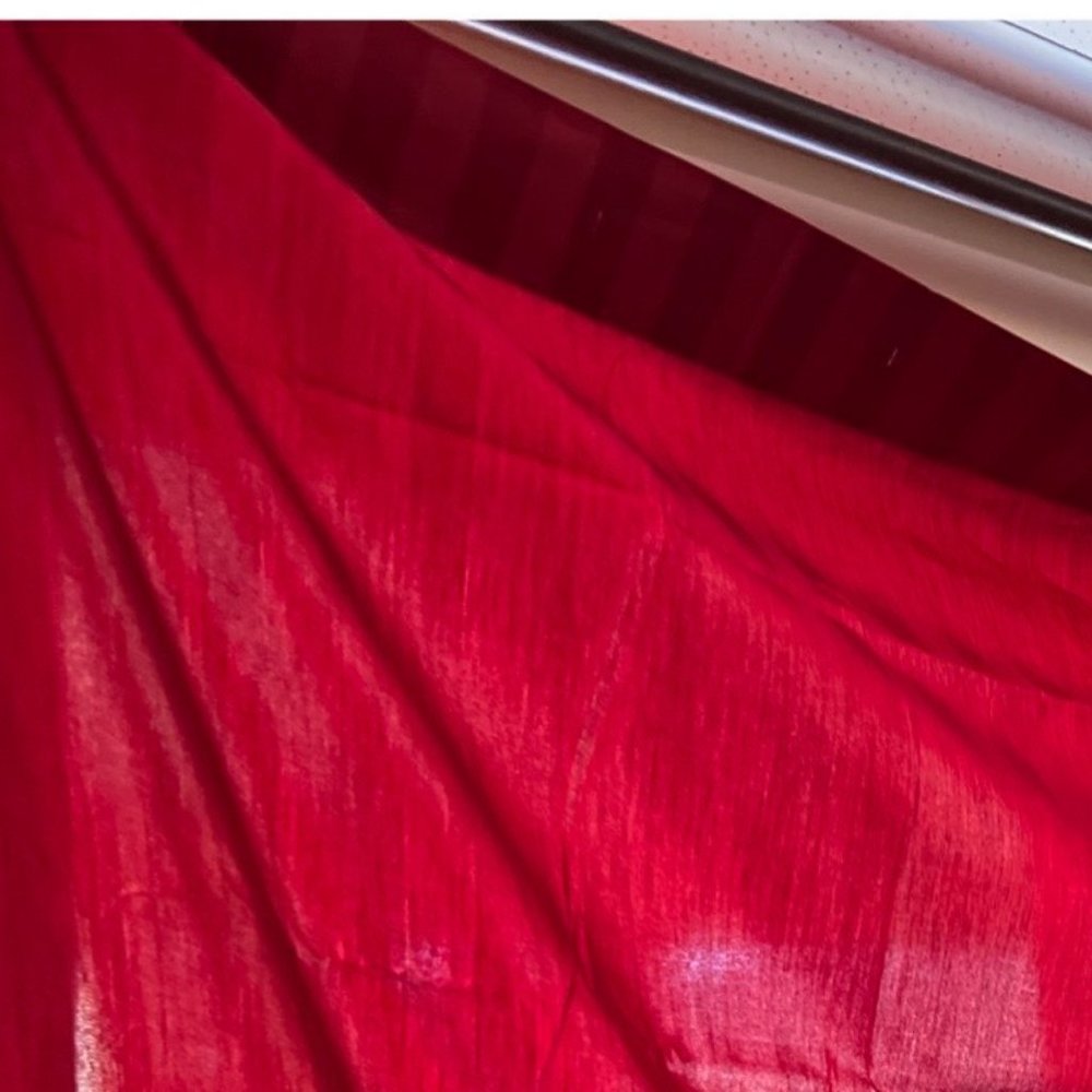 🌸4/$20🌸 Red drape/curtain panel